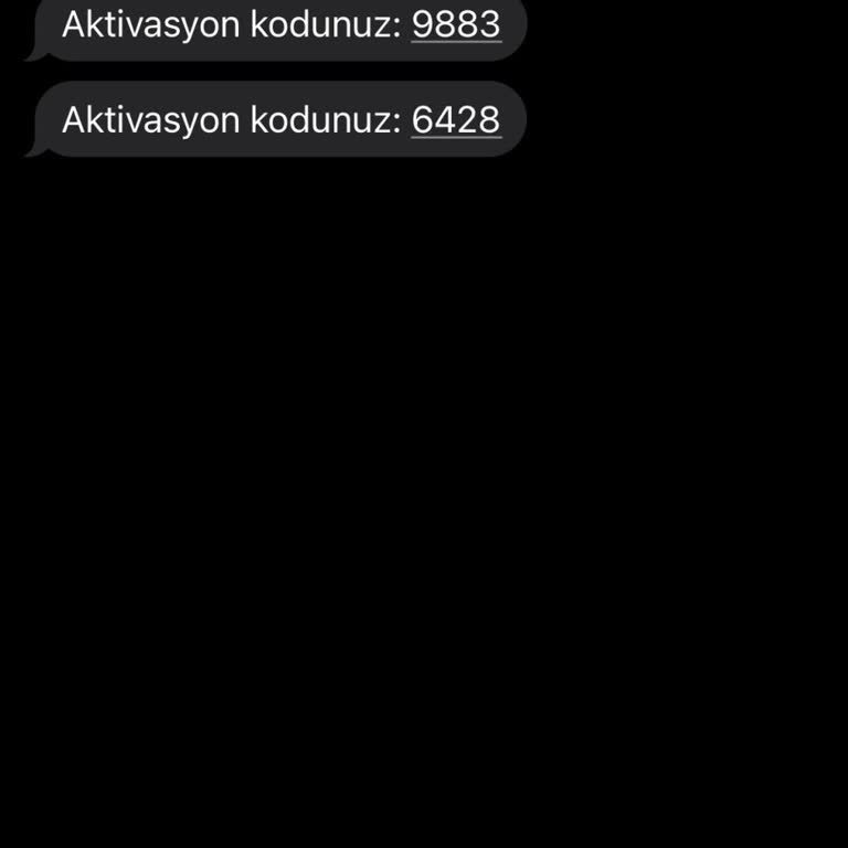 08507010095 Numarasından Sürekli Gelen Aktivasyon Kodu