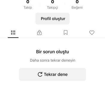 TikTok Hesabım Bir Den Null Oldu
