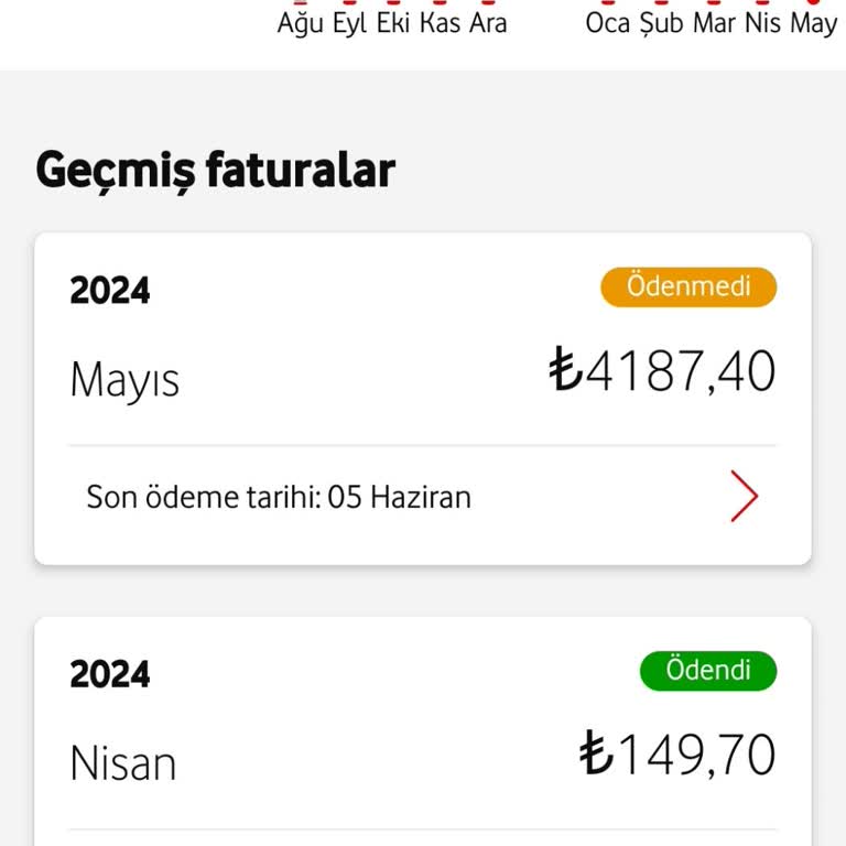 Vodafone Mobil Ödeme Sorunu