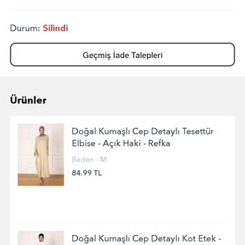 Modanisa Fiyat Arttırıp Kendi Talebimiz Gibi Siparişleri İptal Ediyor.