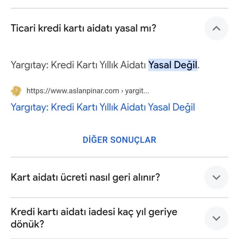 Yapı Kredi Kredi Kartı Aidatı