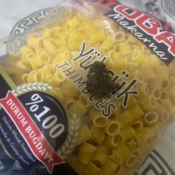 Oba Makarna Küflü Makarna İçin Üzgünüm