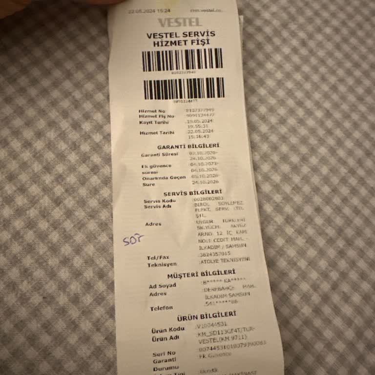Vestel Kurutma Makinesi Şikayet