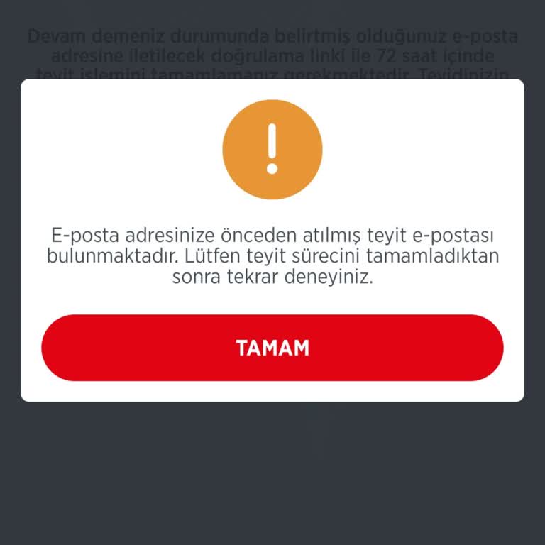 Ziraat Bankası E Posta Teyit İşlemi