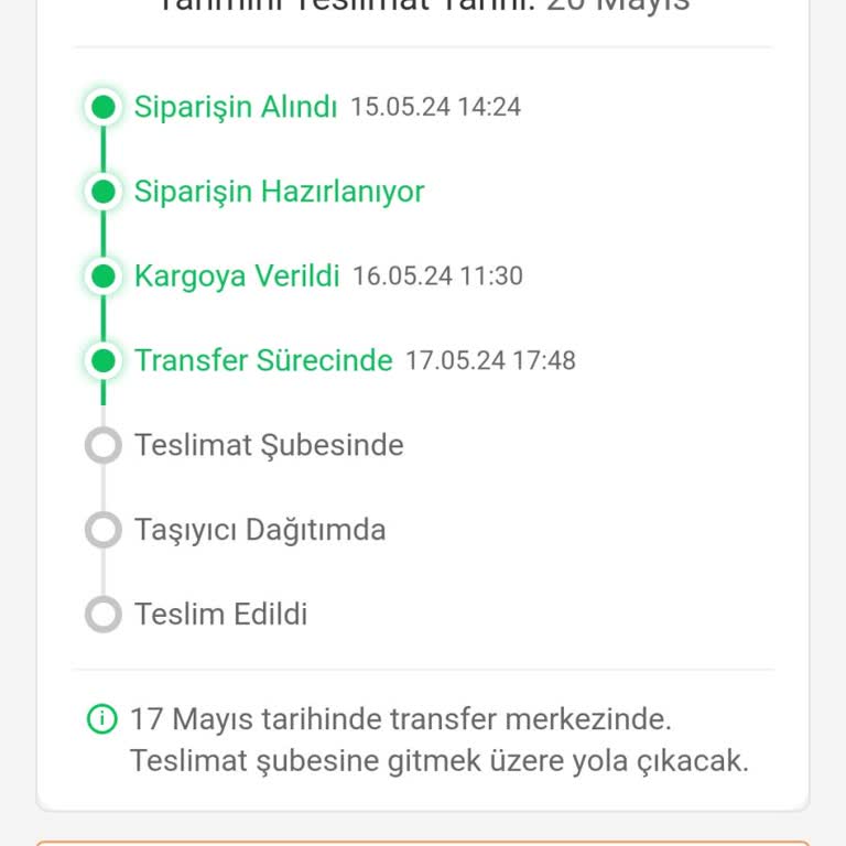 Trendyol Express Bir Türlü Gelemeyen Kargo!
