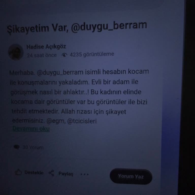 Guncelsikayetlerimiz.com Instagram Hesaplarını Kullanıp İftira Atıyorlar