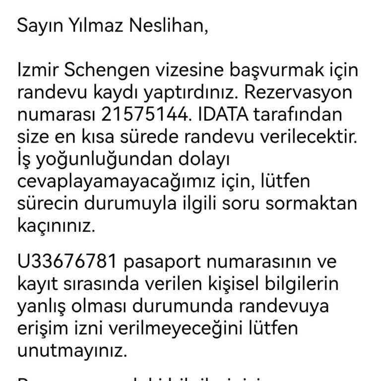 iData Aidata Aracılığı İle İzmir Almanya Başkonsolosluğu