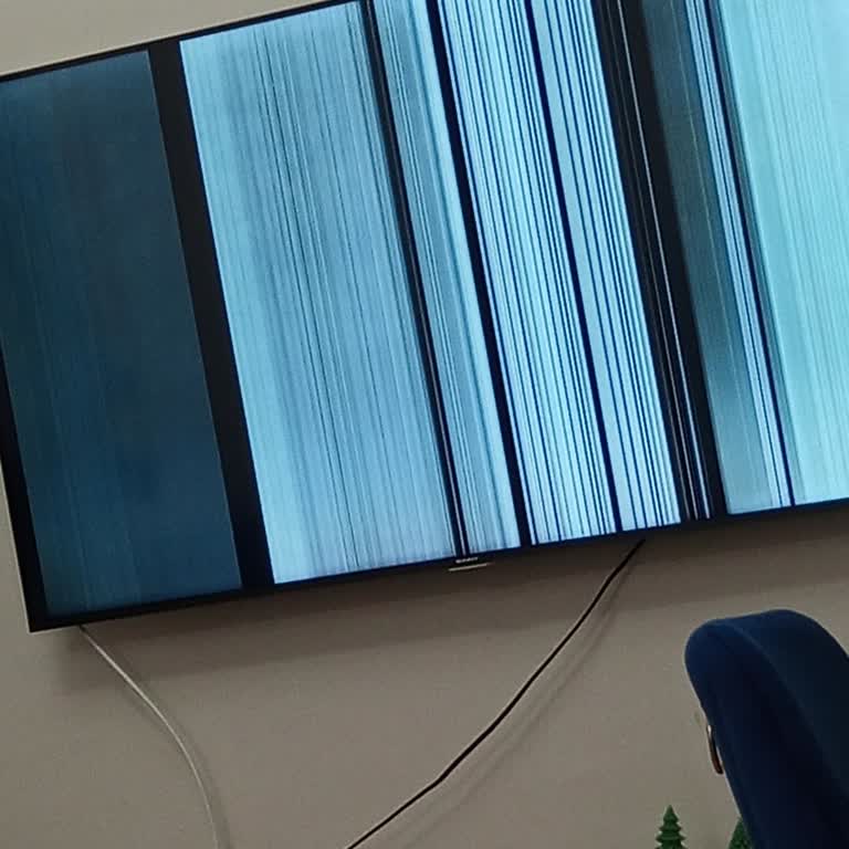 Sunny Sony Marka TV Ekran Gitti Ses Var