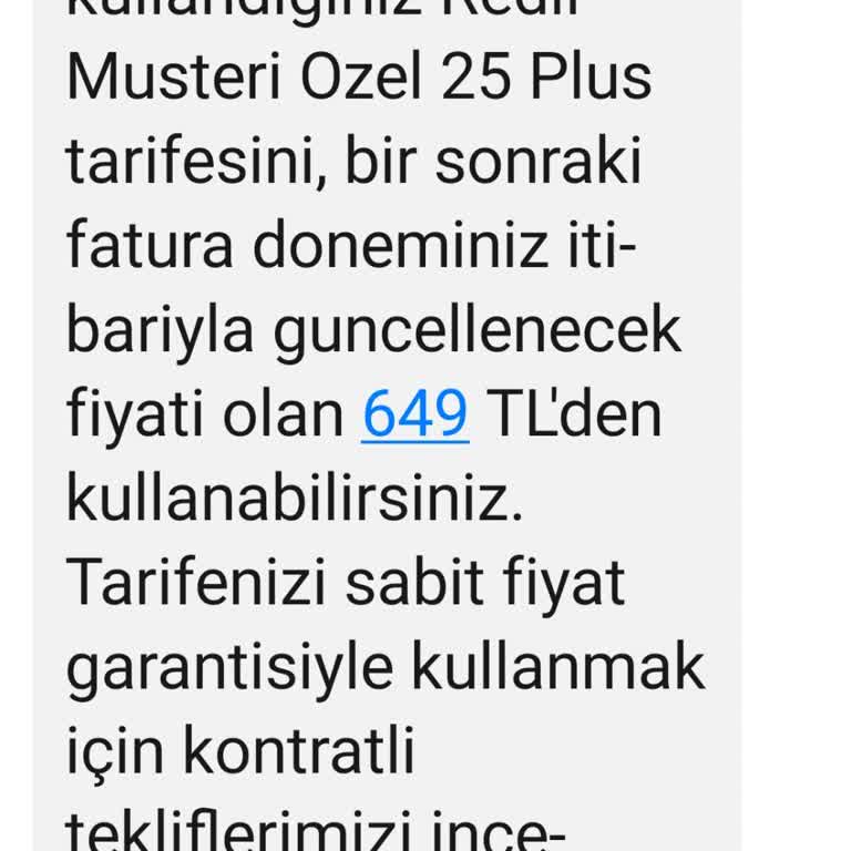 Vodafone'un Mağdur Etmesi