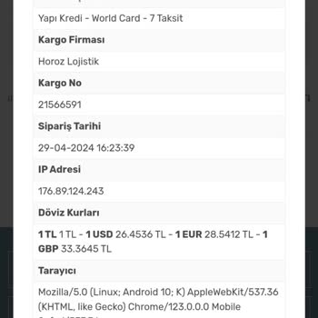 Horoz Lojistik Asla Kargonuzu Teslim Etmeyin.