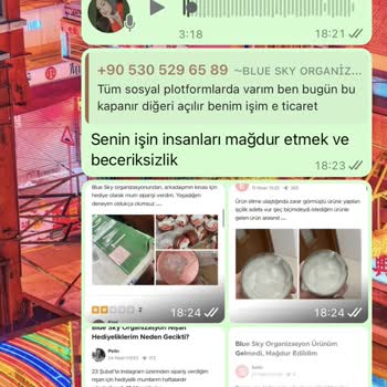 Blue Sky Organizasyon Savcılığa Suç Duyurusunda Bulunun