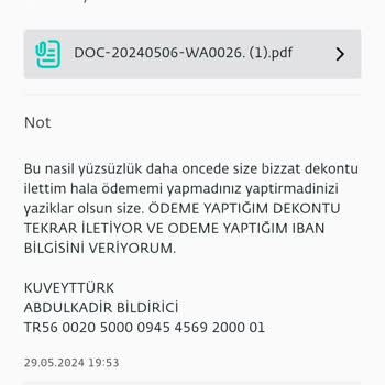 Togg Trumore Toog Ve Paycell İn Bir Türlü İade Etmediği Paramı İade Almak İstiyorum