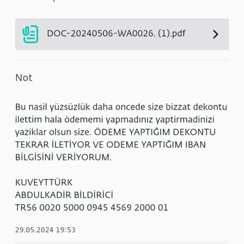 Togg Trumore Toog Ve Paycell İn Bir Türlü İade Etmediği Paramı İade Almak İstiyorum