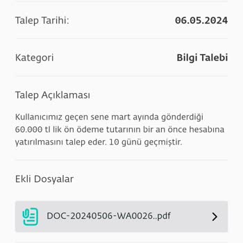 Togg Trumore Toog Ve Paycell İn Bir Türlü İade Etmediği Paramı İade Almak İstiyorum