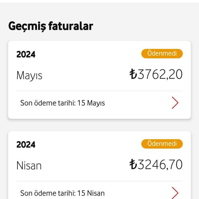 Vodafone Mobil Ödeme Sorunu!