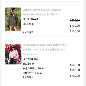 Butik Ponçik 2 Aydır Siparişlerim Gelmiyor Paramıda İade Etmiyorlar!