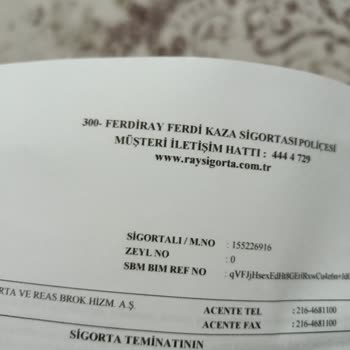 Ray Sigorta Sigorta Deneyimim