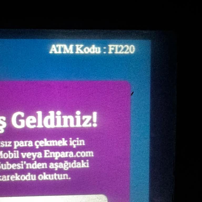 QNB ATM'si 13400 TL Paramı Yuttu
