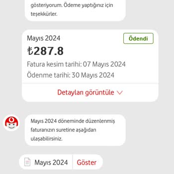 Vodafone Fahiş Fatura Ve K. Azık Fiyatlar