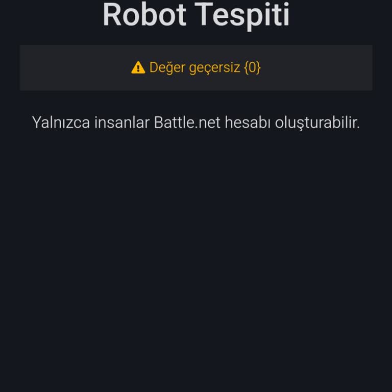 Battle.net Hesap Sorunu B