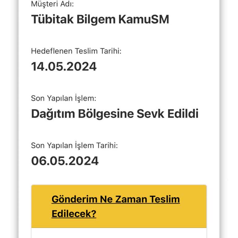 AGT Kurye 1 Aydır Gönderimi Ankara'da Alıkoydu
