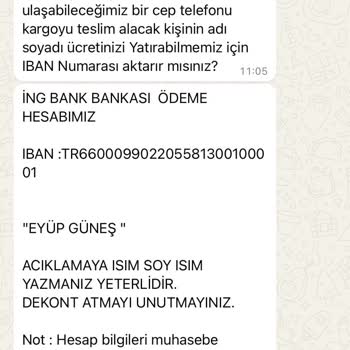 Kurumsal Paketleme Kişisel Bilgilerimin Güvenliği Ve İstenmeyen Talepler Hakkında Uyarı