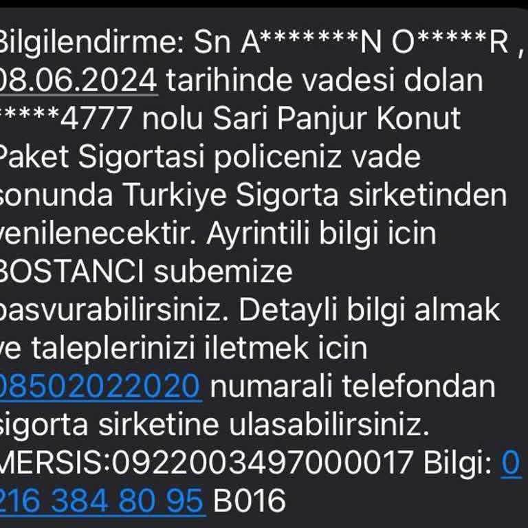 VakıfBank Sarı Panjur Sigortasının Otomatik Yenilenmesi