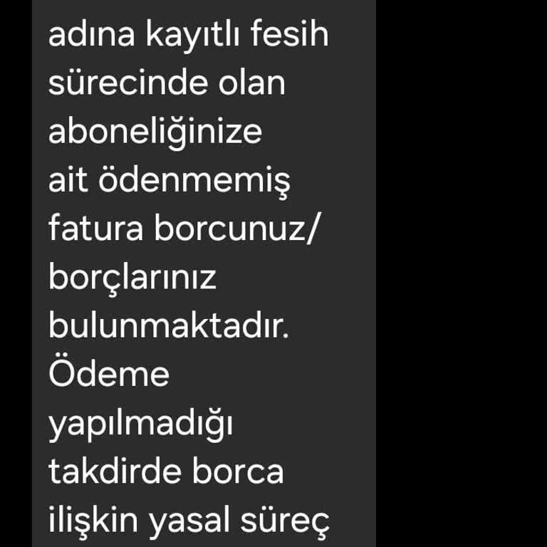 Türk Telekom Borcum Olmadığı Halde Borçlu Gösteriyor