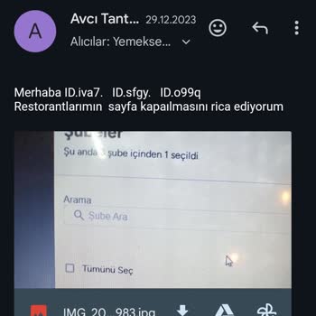 Yemeksepeti Dükkan Kapalı Hala Borç Çıkarıyor