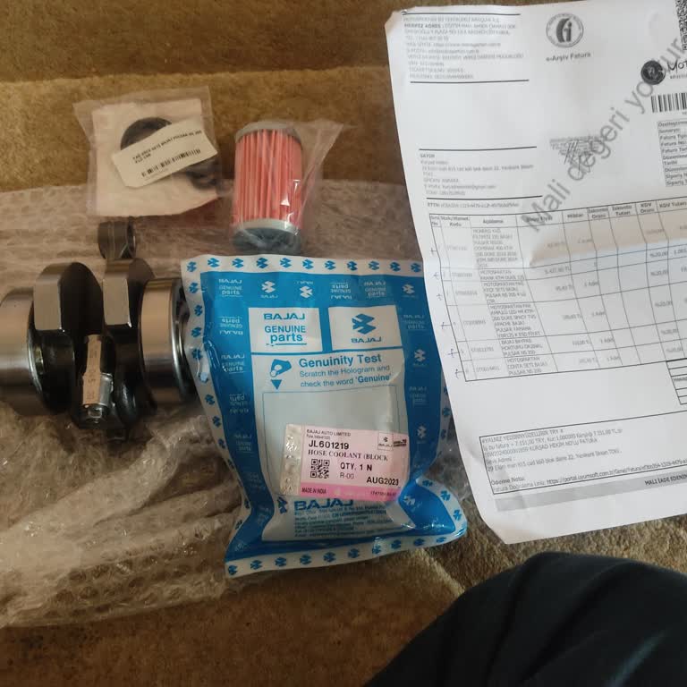 Motospartan Yan Sanayi Ürün Orijinal Diye Satılıp İadede Ücret Sorunu