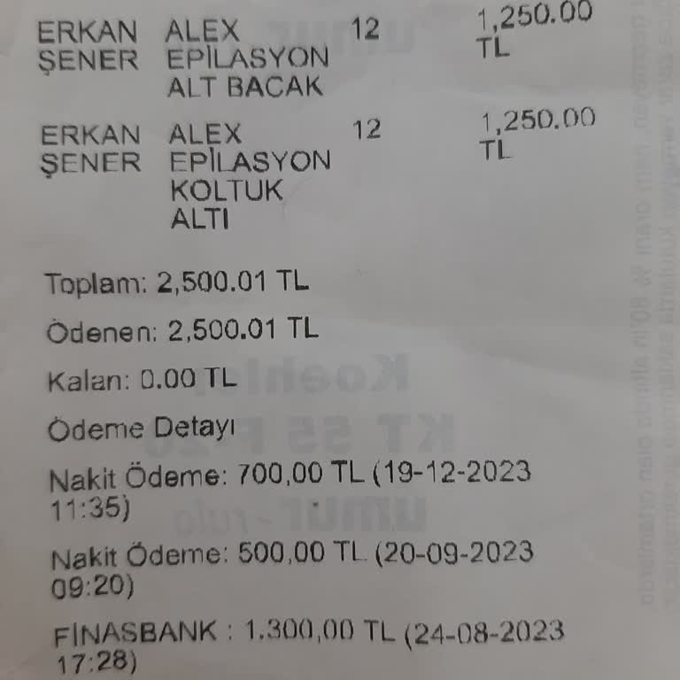 Madam İstanbul 7 Seans Ücretim Boşa Gitti.