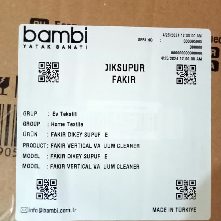 Hediye Gelen Fakir Dikey Süpürge Çalışmıyor, Müşteri Mağduriyeti