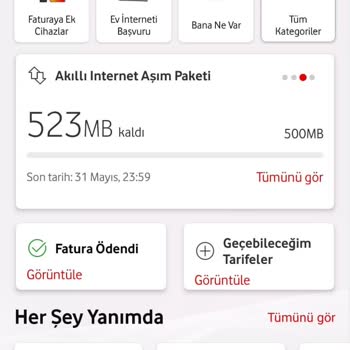 Vodafone Haksız Aşım Ücreti