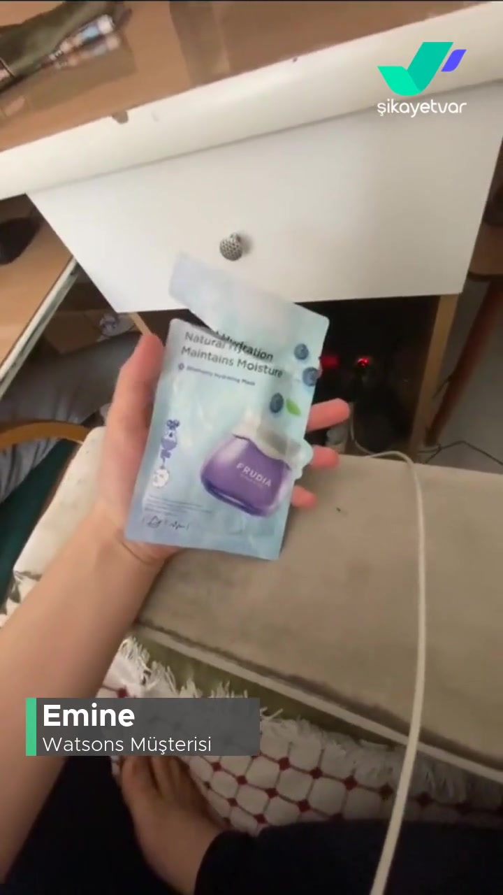 Watsons Frudia Bozuk Maske videonun kapak resmi