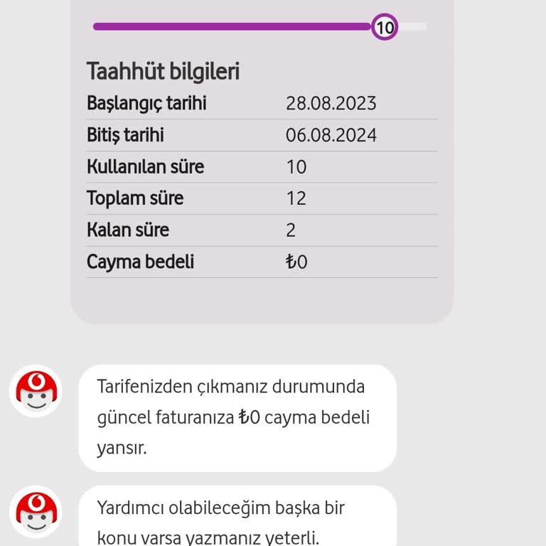 Vodafone Hat İptali İmkansız