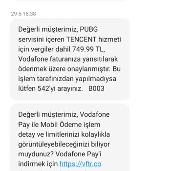 PUBG (Pubgmobile.com) Yanıltıcı Link Sonrası Beklenmedik Fatura Artışı