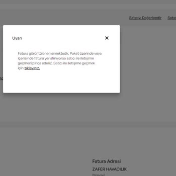 İdefix.com Fatura Kesilmemekte Ve Garanti Hatası