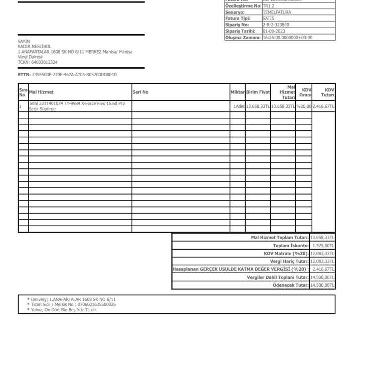 Tefal X Force Süpürge