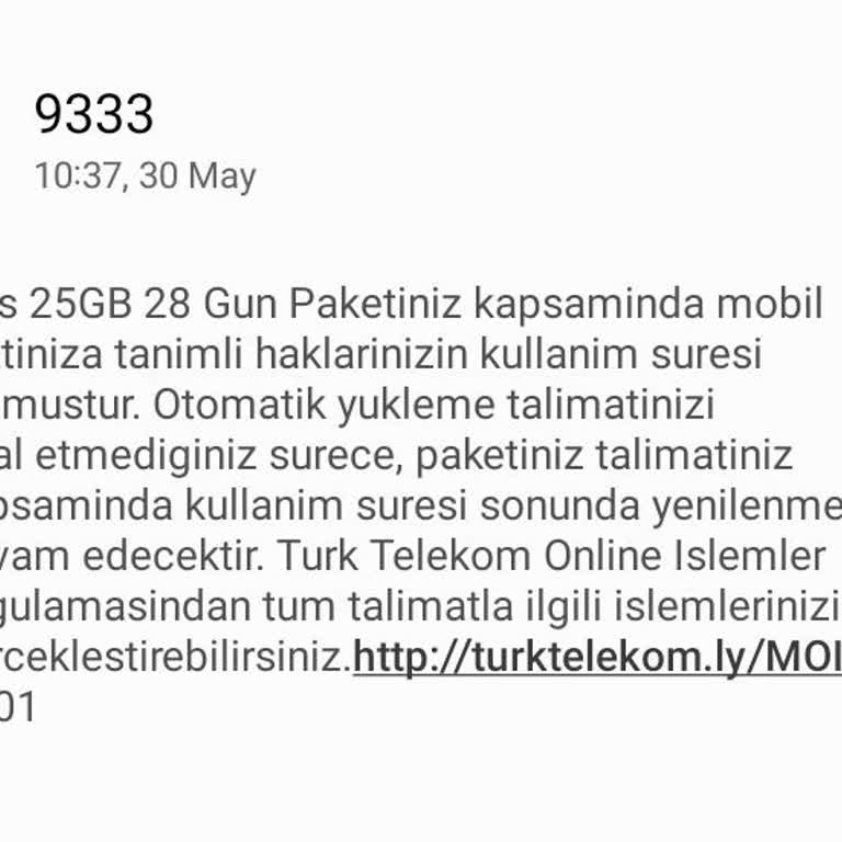 Türk Telekom Mobil Fiks Paketleri