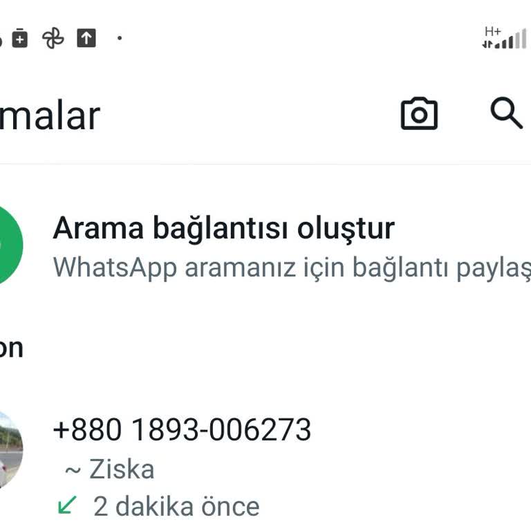 WhatsApp Üzerinden Gelen Şüpheli Arama Hakkında Bilgilendirme