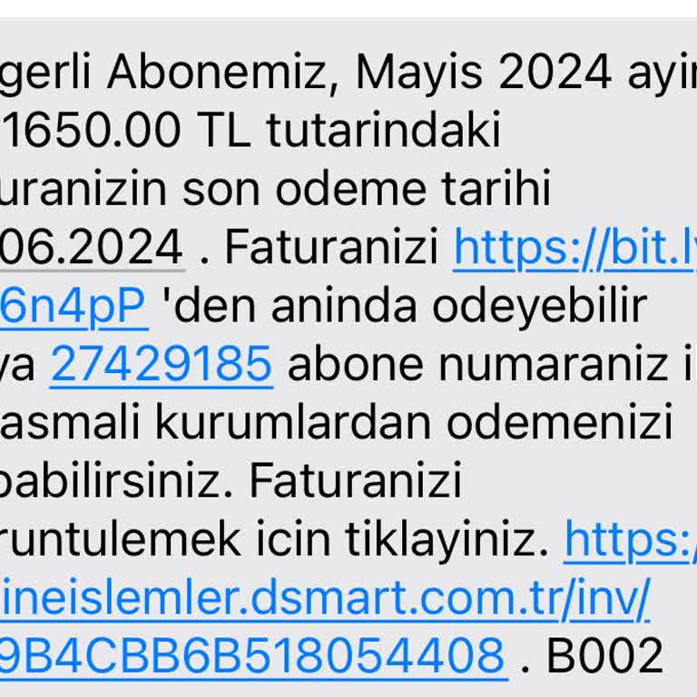 D-Smart Cihazı Teslim Edecek Yer Bulamadım