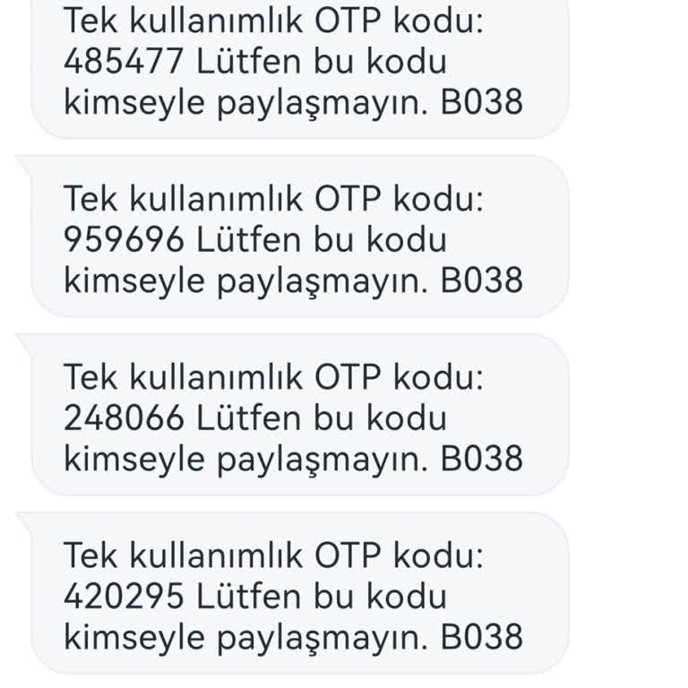 Paybol Üye Olmadığım Yerlerden Gelen Mesajlar