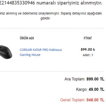 İtopya Bilgisayar İtopya Mouse Alışverişi Şikayet