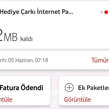 Vodafone Faturama Haksız Aşım Uygulanıyor
