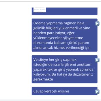 Gelinga.com Gelinlik İlanını, Ücretini Almalarına Rağmen Yüklemedi