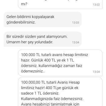 Garanti Bankası'ndan Çelişkili Bildirimler: 400 TL Kullanım İçin 1 TL Mi?