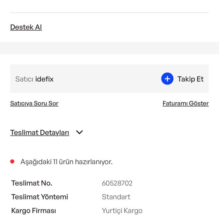 İdefix Kitap Siparişimi Kargolanmıyor Ve Müşteri Hizmetleri Yanıt Vermiyor