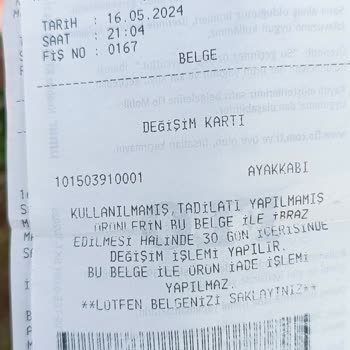 Lotto FLO Mağazası Ürününü Değiştirmeli