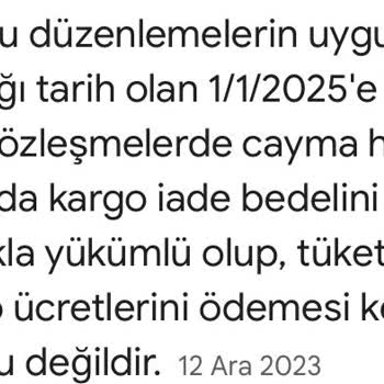MiaSista Butik Değişim İçin Benden Kargo Parası İstiyorlar
