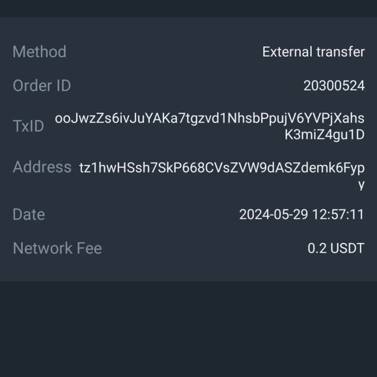 Missing XTZ Transfer from Binance TR to Paribu